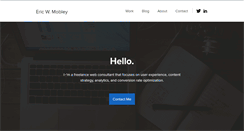 Desktop Screenshot of ericmobley.net